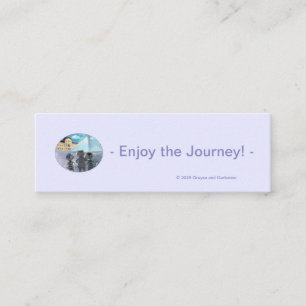 Cats Louvre Paris - Enjoy Mini Bookmarks (Bulk) Business Card