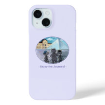Cats Louvre Paris - Enjoy Phone Case