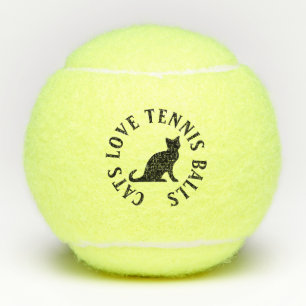 Cats love tennis balls - Make your own pet gift