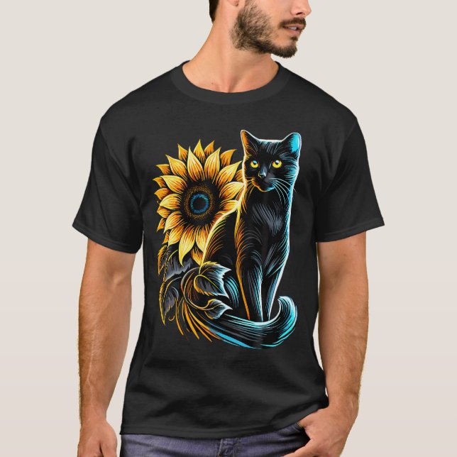 Cats Lover Cat T-Shirt (Front)