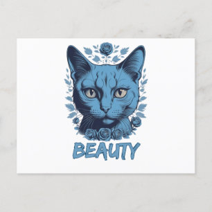 cats lovers beauty of cats postcard