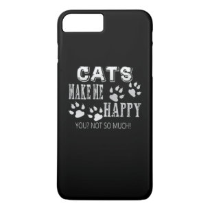 Cats make me happy! Case-Mate iPhone case