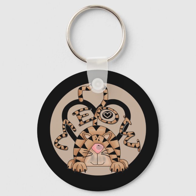 Cat's Meow Key Ring (Front)