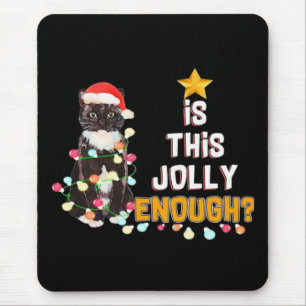 Cats Merry Chirstmas  Mouse Pad