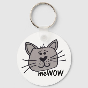 Cat's MeWOW Customisable Keychain