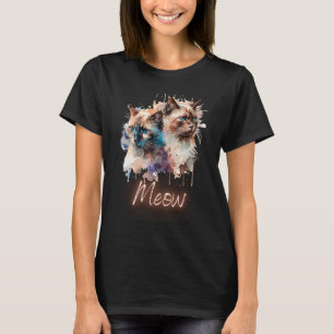 Cats Miao Meow Kitten T-Shirt