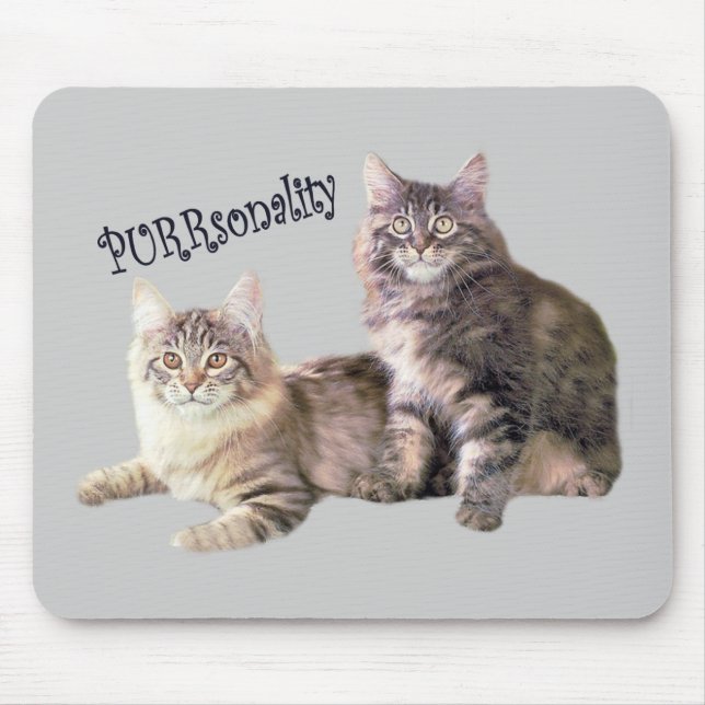 Cats Mousepad PURRsonality (Front)