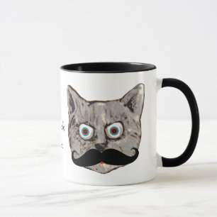 cat's moustache mug