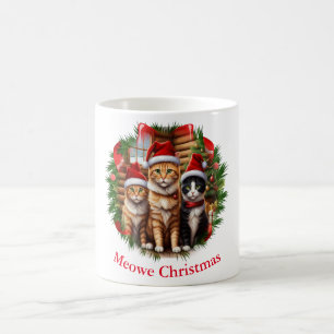 Cats mug for Christmas