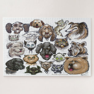 Cats n Dogs Jigsaw Puzzle