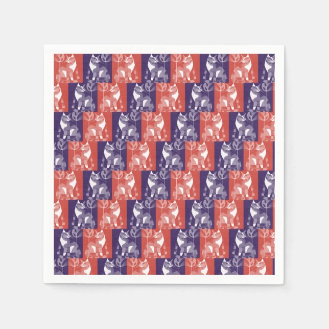 Cats Napkin (Front)