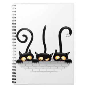 Cats Naughty, Playful and Funny Characters Notebook