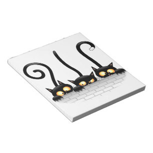 Cats Naughty, Playful and Funny Characters Notepad