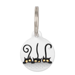 Cats Naughty, Playful and Funny Characters Pet Tag