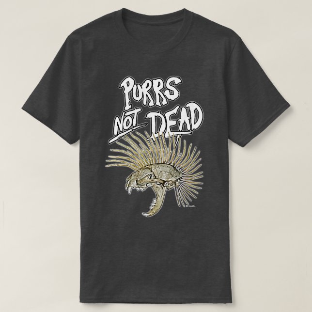 Cats not dead T-Shirt (Design Front)