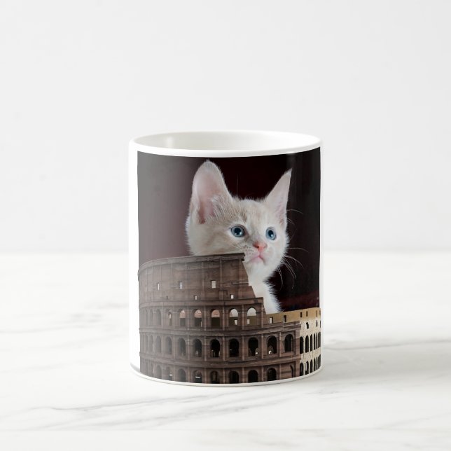 Cats of Rome Coffee Mug (Center)