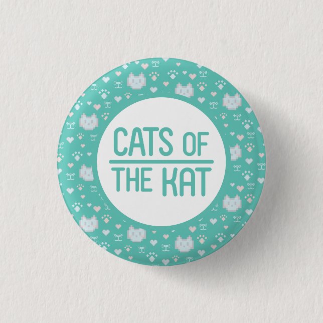Cats of the Kat Button (Front)