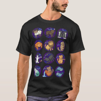Cats Of The Zodiac T-Shirt
