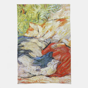 Cats on a Red Cloth, Franz Marc Tea Towel