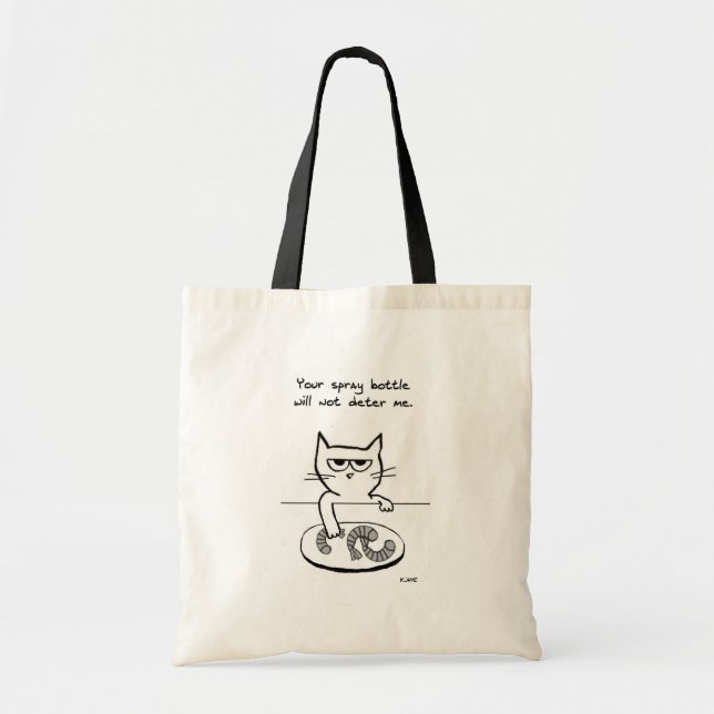 Cats on Countertops - Funny Cat Tote Bag (Front)