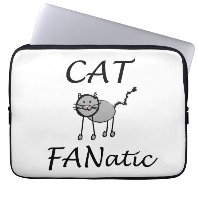 Cats over Kids Laptop Sleeve (Front)