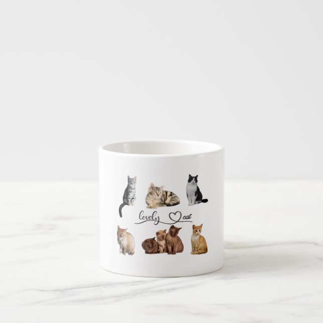 cats package, Funny cats package Espresso Cup (Front)