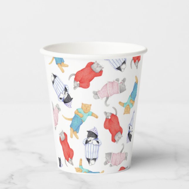 CATS PAJAMAS Paper Cups (Front)