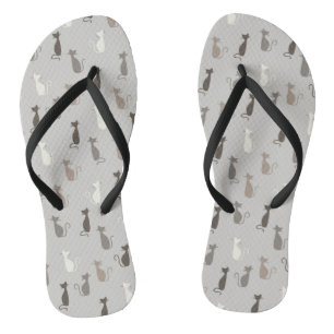 Cats pattern jandals