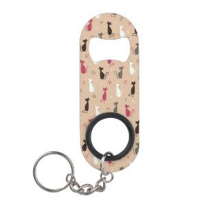 cats Pattern Pink