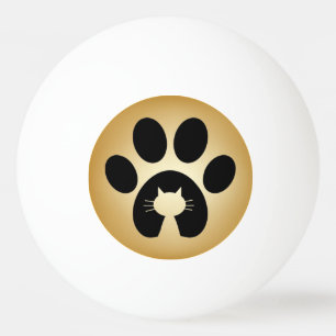 Cat's Paw Ping Pong Ball