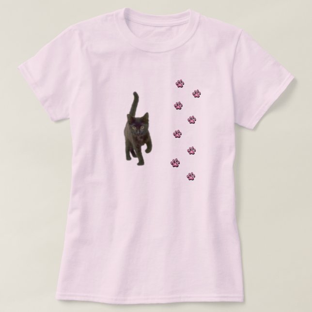 Cat's Paws T-Shirt (Design Front)