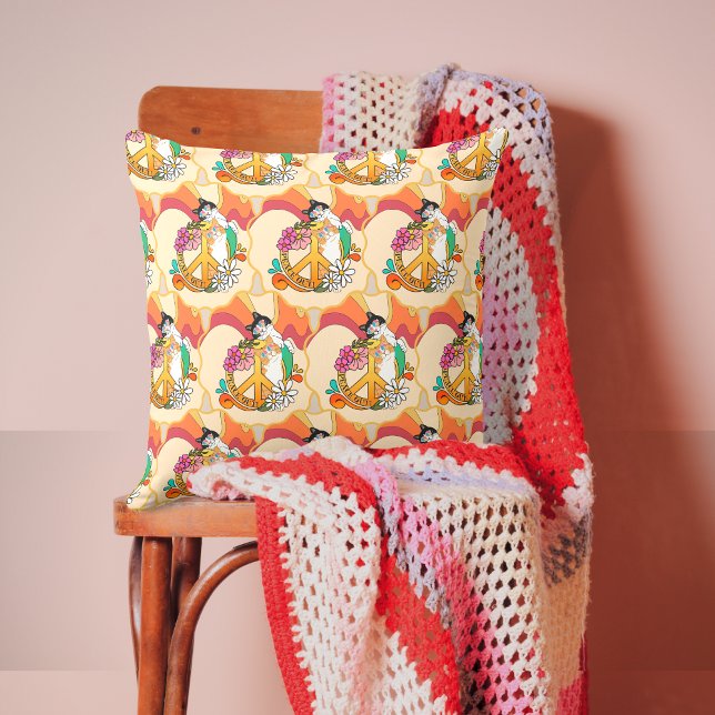 Cats | Peace Out Cushion (Creator Uploaded)