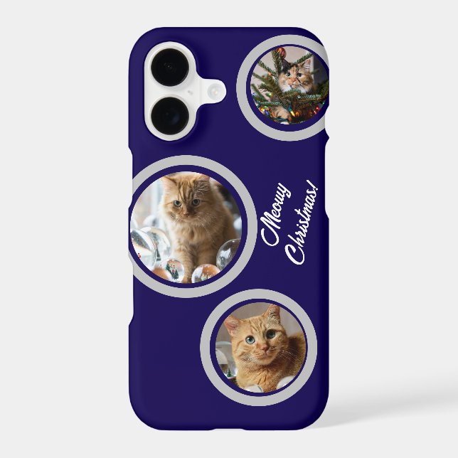 Cats Photos Name Customize iPhone / iPad case (Back)
