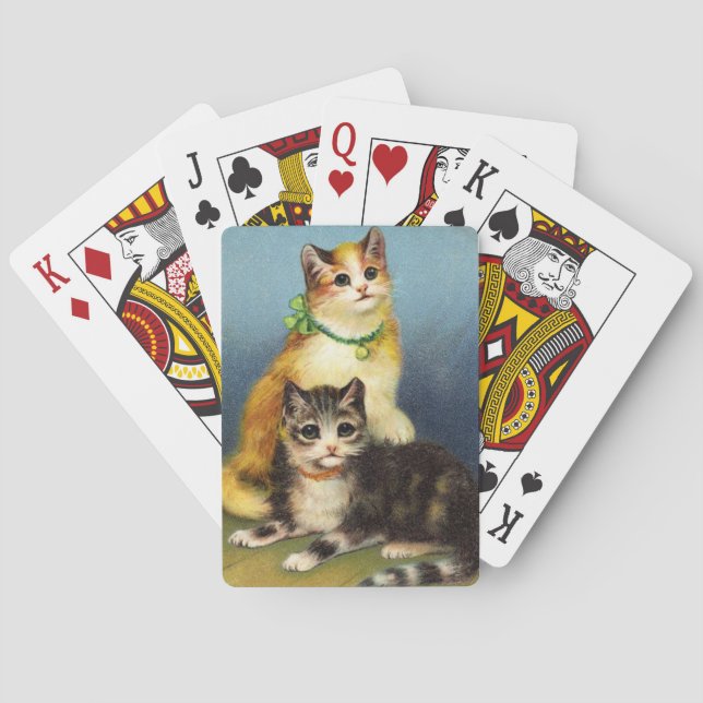 Cats Playing Cards (Back)