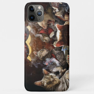 Cats playing poker Case-Mate iPhone case