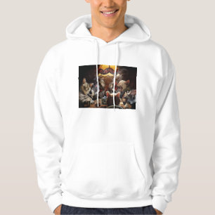 Cats playing poker hoodie