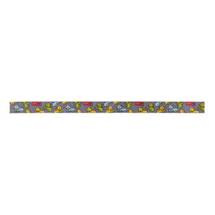 Cats plus bananas satin ribbon