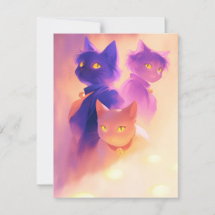 Cats Postcard