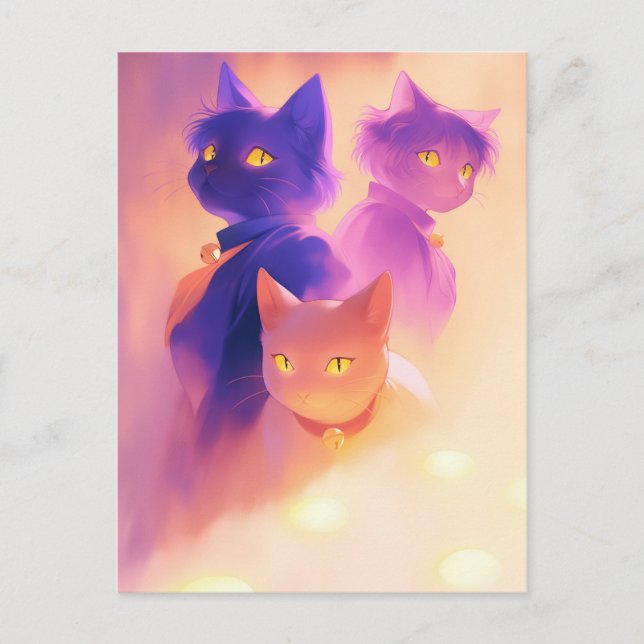 Cats Postcard (Front)