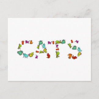 Cats Postcard
