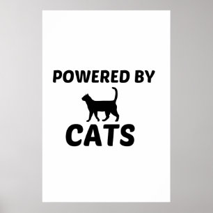 CATS POWERED POSTER