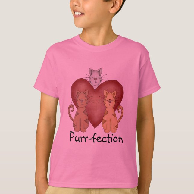 Cats Purr-fection Tshirts and Gifts (Front)