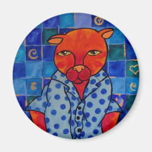 Cats Pyjamas Magnet