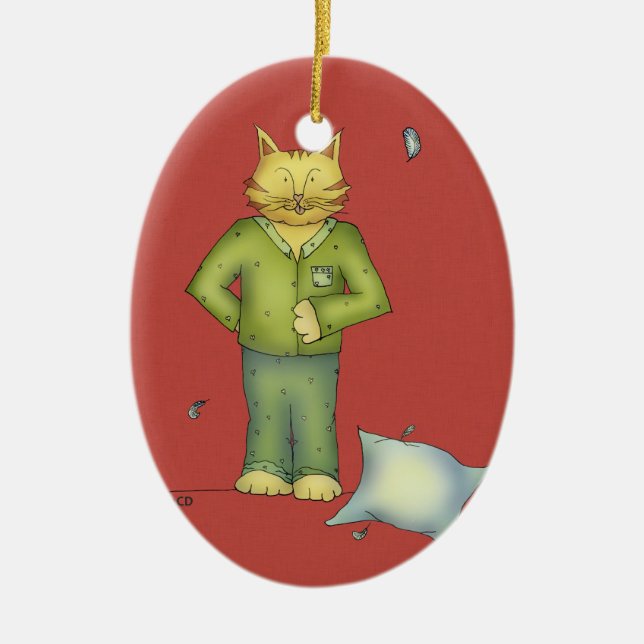 Cat's Pyjamas Ornament (Front)
