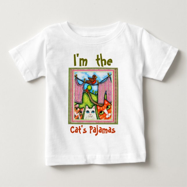 Cat's Pyjamas T-Shirt (Front)