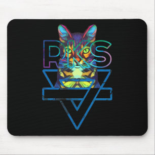 Cats Rainbow Kitten Surprise Cute Cat  Mouse Pad