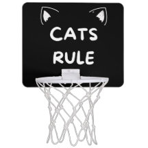 Cats rule, cat lovers 