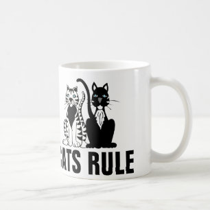 CATS RULE coffee mugs
