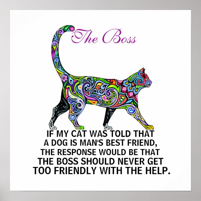 Cats Rule - The Boss - Poster - srf (Front)
