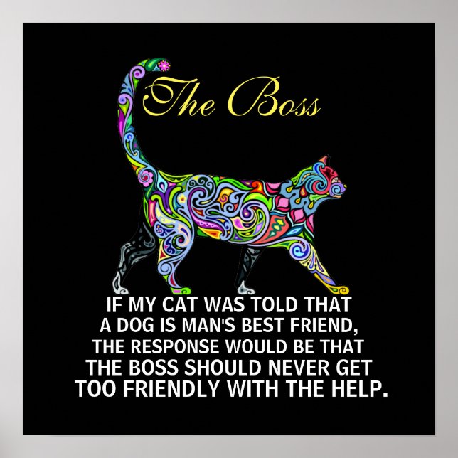 Cats Rule - The Boss - Poster - srf (Front)
